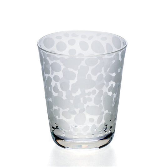 Großer Becher mit schönem matt-ransparent Muster