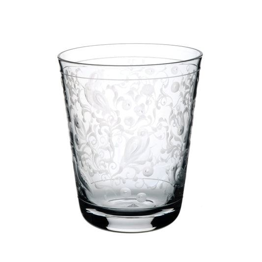 Wasserbecher mit schöner Handgravur