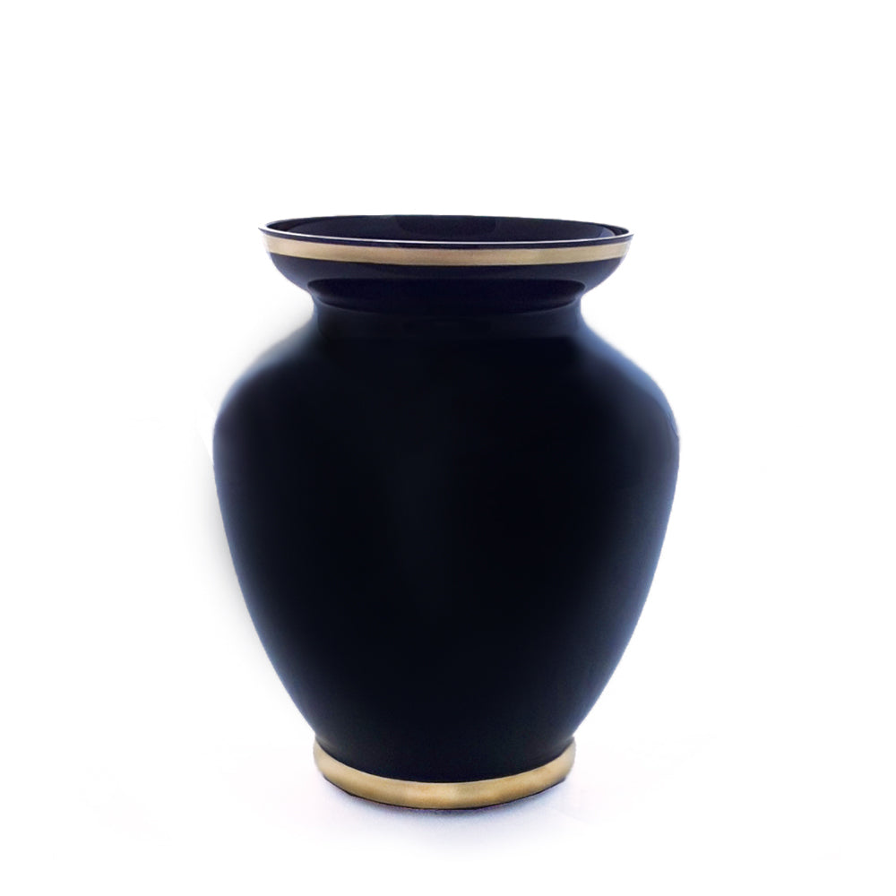 kleine Vase Pure nero