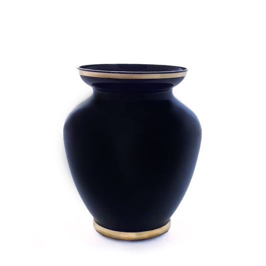 kleine Vase Pure nero