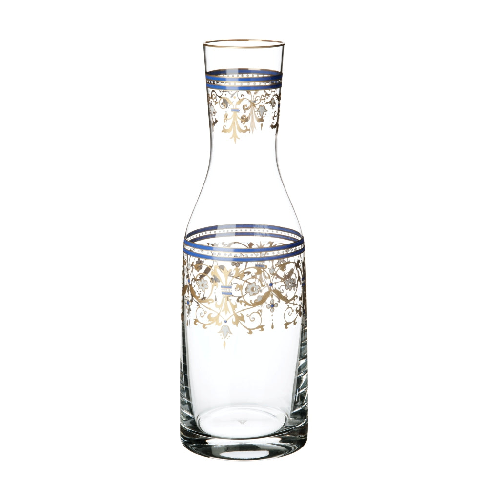 Karaffe mit orientalischem Dekor von Hand bemalt.