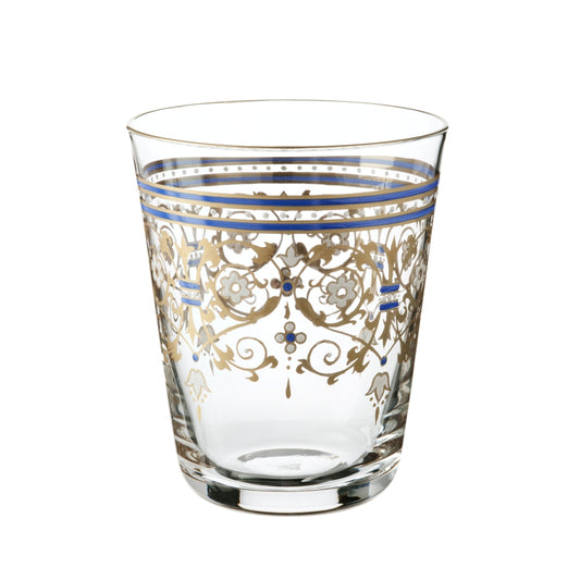 Becher, handbemalt mit orientalischem Dekor.