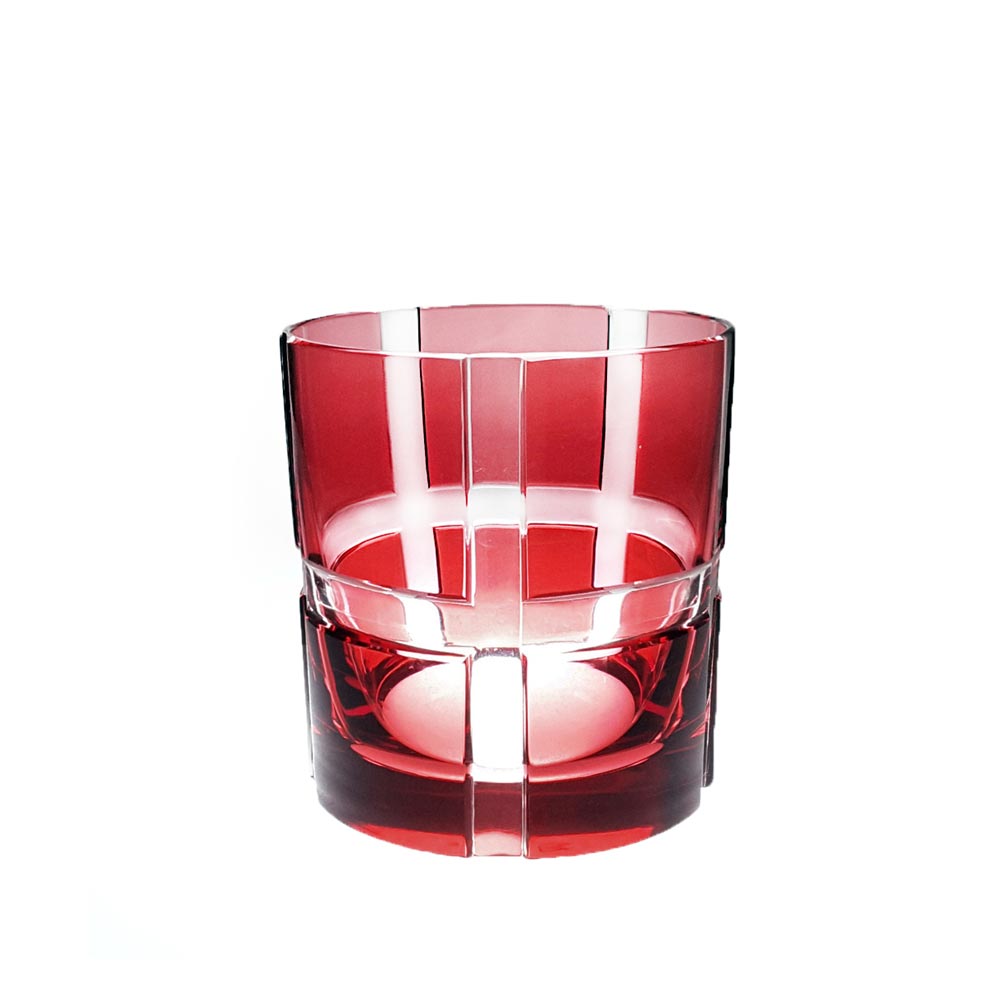 rubinroter Whiskybecher von OertelCrystal