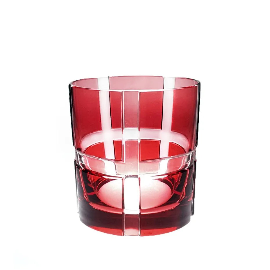 rubinroter Whiskybecher von OertelCrystal