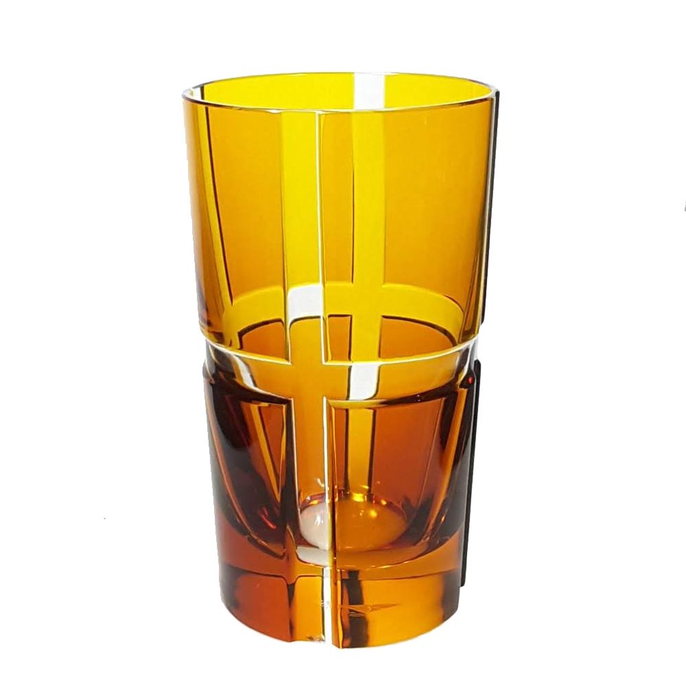 Longdrinkbecher Quadrone amber
