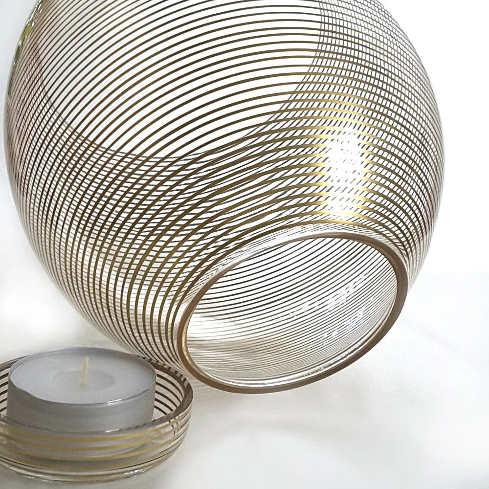 Aurora Windlicht Detailansicht offen