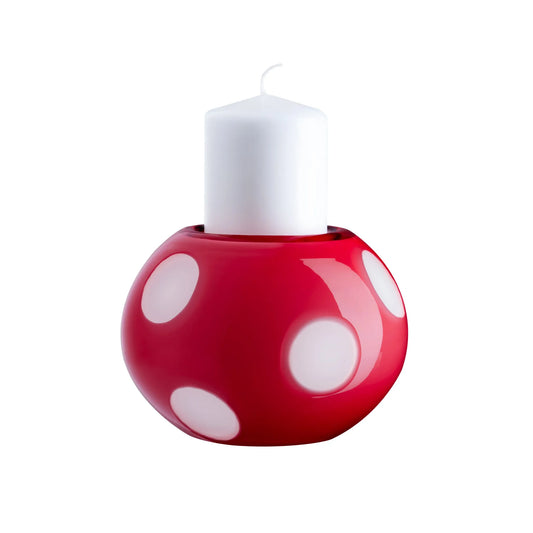 Kugelvase/Kerzenhalter Balloon lava