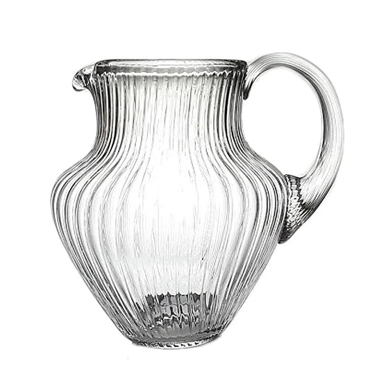 Kristallglas Krug mit effektvollem optischem Muster