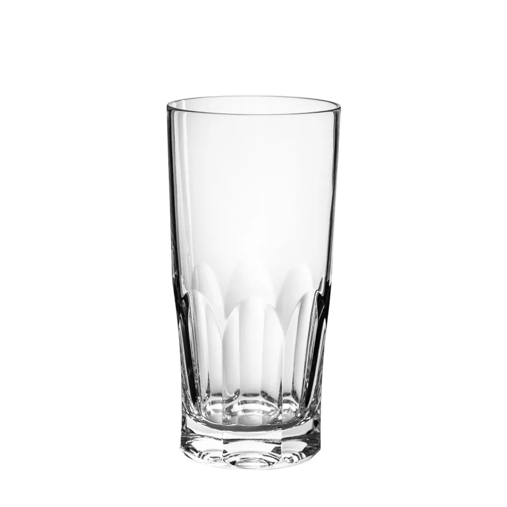Longdrinkbecher aus Kristallglas