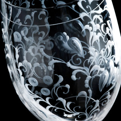 Nahaufnahme der Gravur "Papagena"