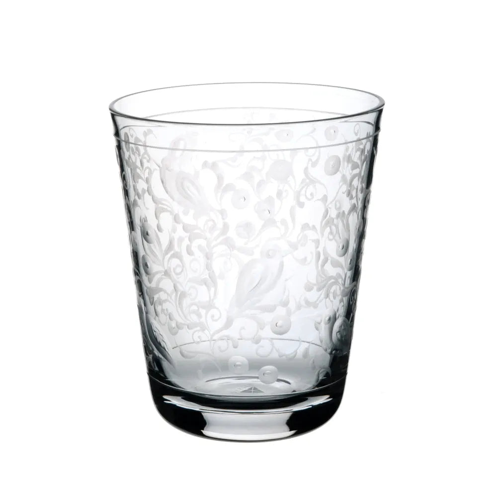 Wasserbecher mit schöner Handgravur