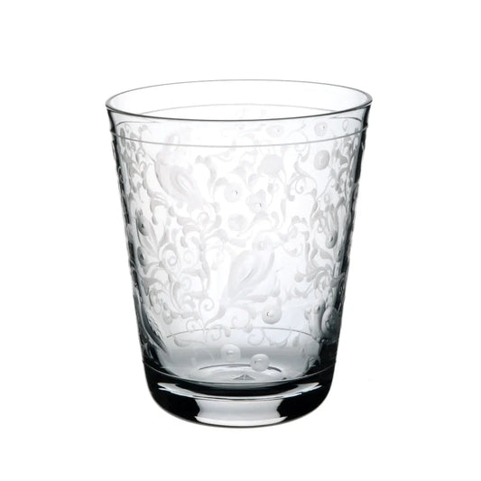 Wasserbecher mit schöner Handgravur