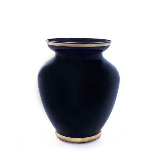 kleine Vase Pure nero