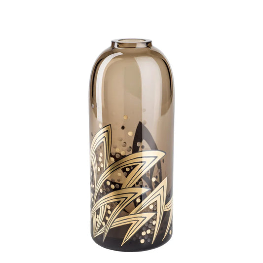 Art-Deco Vase mit reicher Goldmalerei