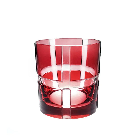 rubinroter Whiskybecher von OertelCrystal
