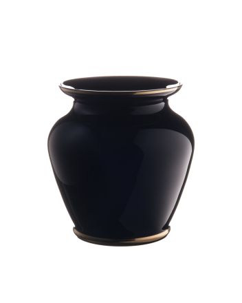 Vase-Pure-schwarz-OertelCrystal-26cm