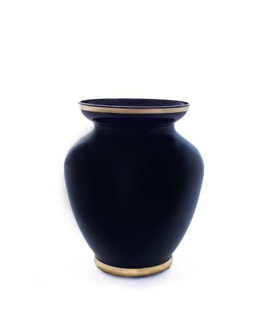 Pure Vase 18cm nero
