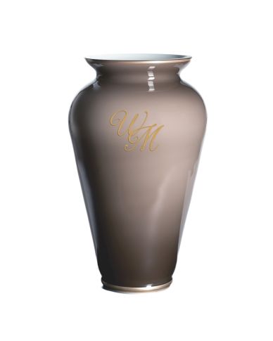 Vase-Pure-braun-OertelCrystal-41cm-Mono